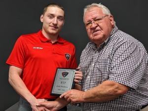Josh Paulhus has been named the MVP for the Nighthawks' inaugural season.