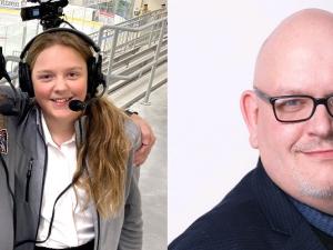 Kevin Pauls (with his daughter Lua) and Michael Salonius.