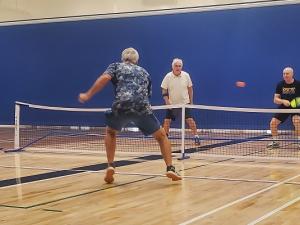 Drop-in pickleball at the CRRC in Niverville.