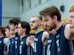 The men's volleyball team from Providence.