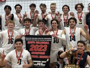 The men's volleyball team are this year's MCAC champions.