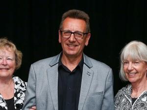 Linda Clark, Don Dulder, and Heather Bradshaw.