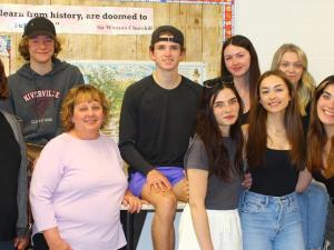 This year's Global Issues class.