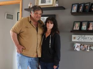 Albert and Shelley Sumka feel targeted by recent complaints made over truck use along Marchand Road.