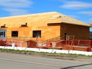 Construction underway for Niverville's upgraded water treatment plant.