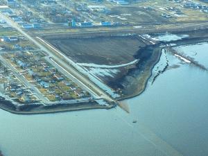 The "west coast" of Niverville during the spring of 1997.