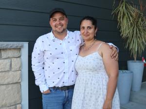 Andrew and Nigar Gorozhankin have settled in Niverville.
