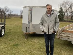 Darcy Pauls is looking to lend his trailers to those who need them, free of charge.