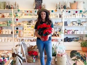 Noella Andres of the Community General Store in Niverville.