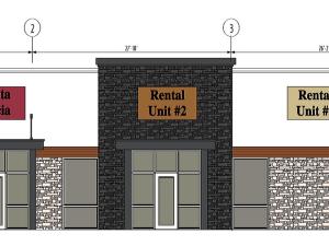 Conceptual drawing of the new building to be constructed at 31 Main Street.