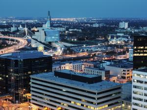 The city of Winnipeg.