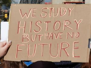 On Friday, September 27, thousands of young activists gathered at the steps of the Manitoba Legislature to strike for climate action. In the last week of September, an estimated 7.6 million people around the world, representing 185 different countries, skipped school and work and took to the streets.