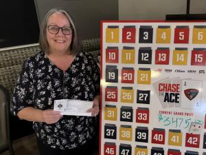 On October 8, Tess Martone took away the grand prize.