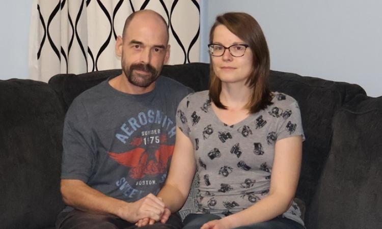 Sarah Gatey and Bryan Claeys of Niverville.