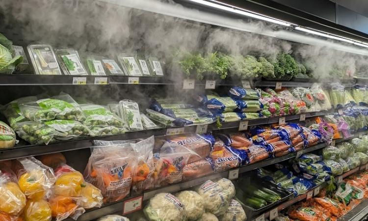 The store includes any cutting-edge technology upgrades, including a state-of-the-art misting system for produce.