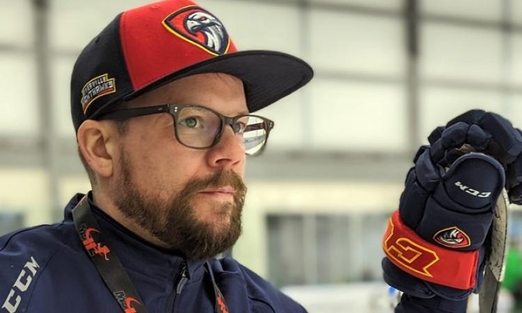 Kelvin Cech, head coach and general manager of the Nighthawks.