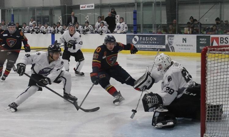 The Niverville Nighthawks gave it a more spirited effort than many games of late on Saturday night at the CRRC, but they ultimately lost 4–3 in a shootout to the OCN Blizzard.