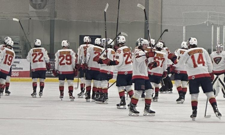 The Niverville Nighthawks gave the fans at the CRRC a treat on Friday night as they swiftly dismantled the Winnipeg Blues by a 5–1 score. 