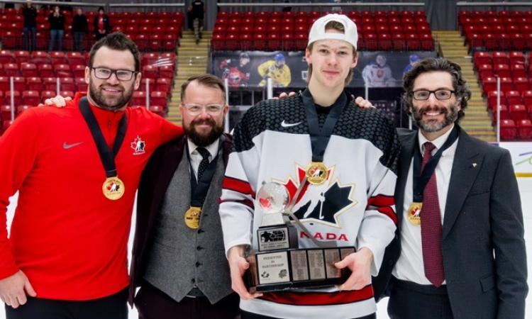 Justin Giesbrecht, Kelvin Cech, Nathan Brown, and Alex Mandolidis.