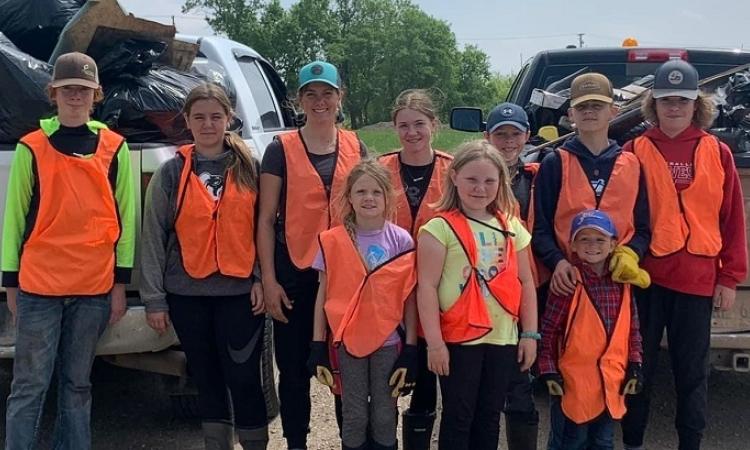 Every spring, in quiet humility, 4-H clubs from around Manitoba hit the rural roadways for their annual highway clean-up campaign. 