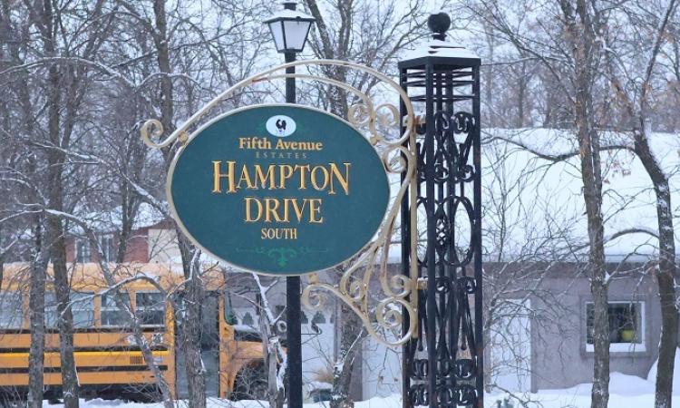 The intersection of Fifth Avenue and Hampton Drive South is one of the corners targeted for a new crosswalk.