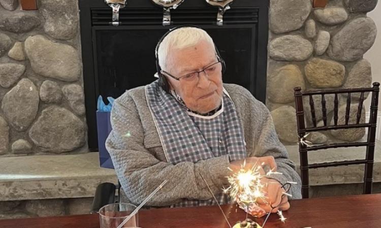Jacob Falk of Niverville, now 103, celebrates another milestone.