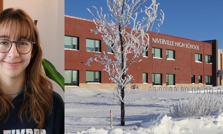 Former NHS student Zoé struggled with the school's project-based learning model and transferred to the SRSS to revert to a more traditional educational approach.