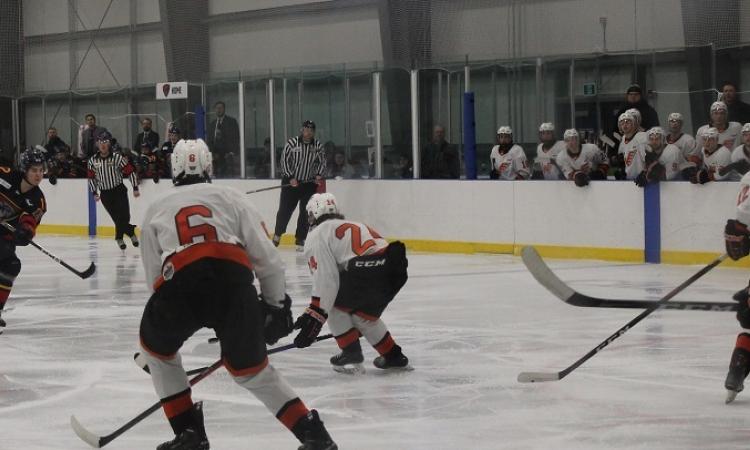 It was a game that didn’t mean anything to either team, but it still needed to be played. In the final match of the regular season on Sunday afternoon, the Niverville Nighthawks lost 6–4 to the Winkler Flyers in front of a packed home crowd at the CRRC.
