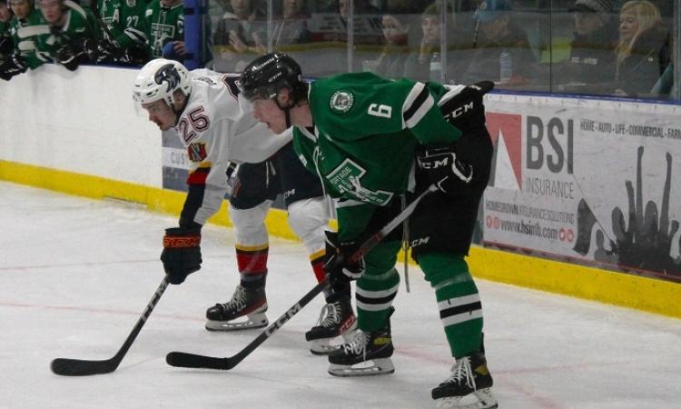 The Niverville Nighthawks dropped their second straight game to Portage, falling behind two games to zero in their first round best-of-seven series after losing 5–2 on Saturday night at the CRRC.