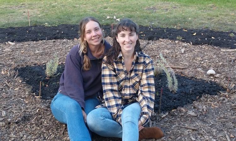 Alexa Sawatzky and Beth Downey