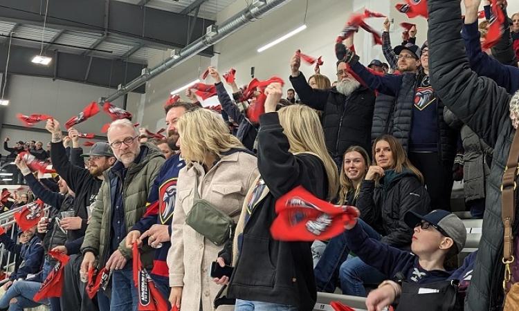 The stands were packed at the CRRC during last season's Nighthawks playoff run.