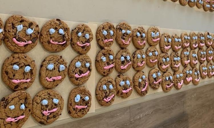 The sale of this year's Smile Cookies at Tim Hortons in Niverville will support fundraising efforts for community mobility vans.
