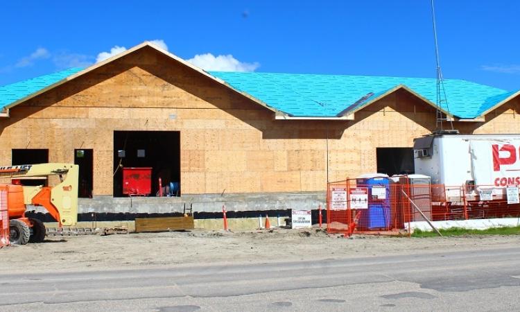 Niverville's new water treatment plant is nearing completion.