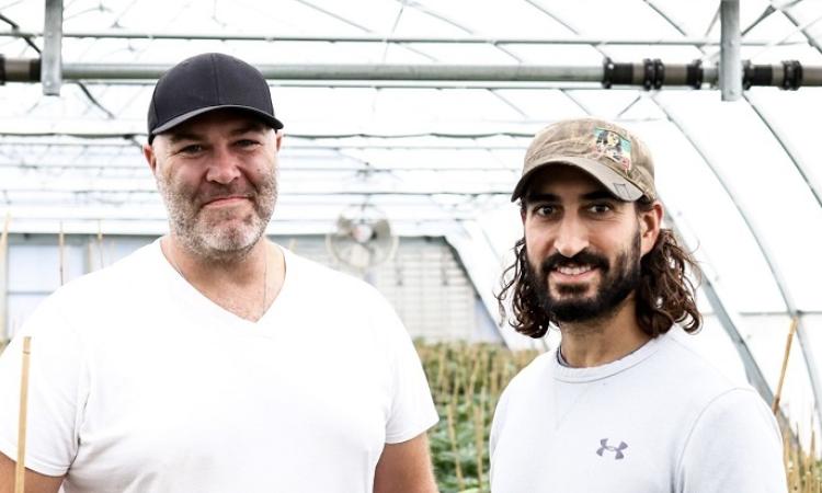 Matt Tkachyk and John Fayed of Rogue Botanical in Niverville.