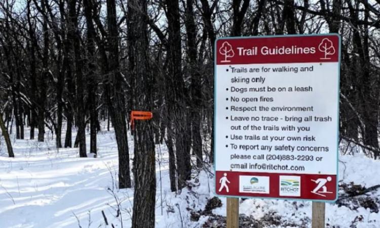 The Baudry Trails are open in Ste. Agathe.
