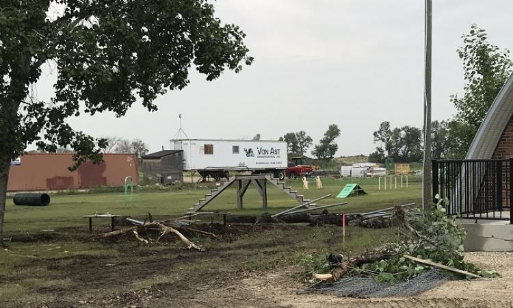 The Niverville Dog Park is undergoing significant upgrades this summer.