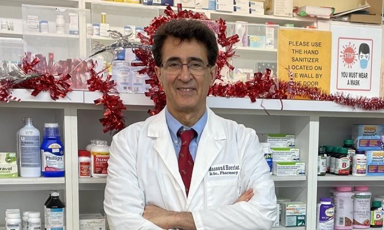 Massoud Horriat, owner of St. Adolphe Pharmacy.