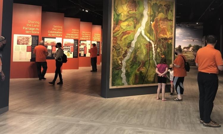 The museum feature at the CRRC is open to the public.