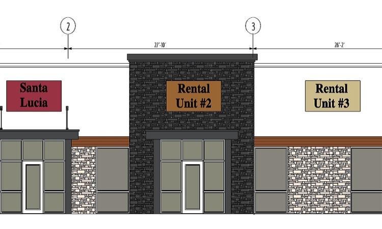Conceptual drawing of the new building to be constructed at 31 Main Street.
