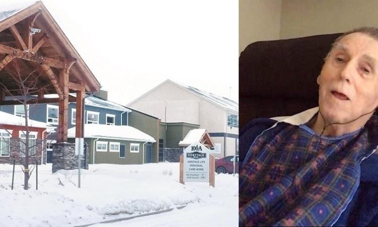 Egon Meyer, who lived at the Heritage Life Personal Care Home for three years, recently passed away from COVID-19.