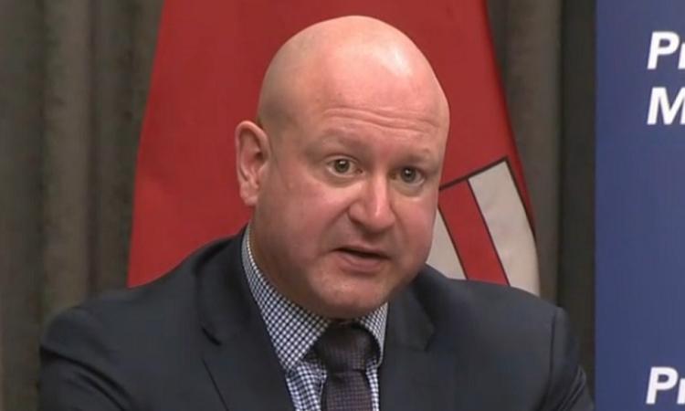 Dr. Brent Roussin, chief provincial health officer.