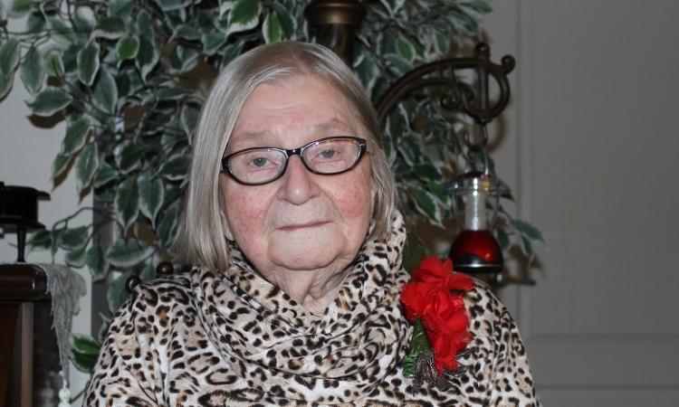 Annie Dyck of Niverville, a Christmas baby.