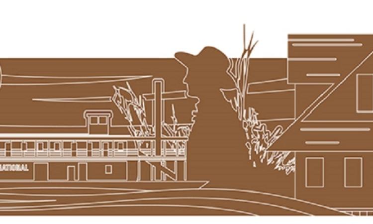 A portion of the concept art for the Heritage Wall