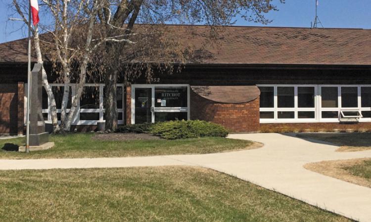 The RM of Ritchot municipal building in St. Adolphe.