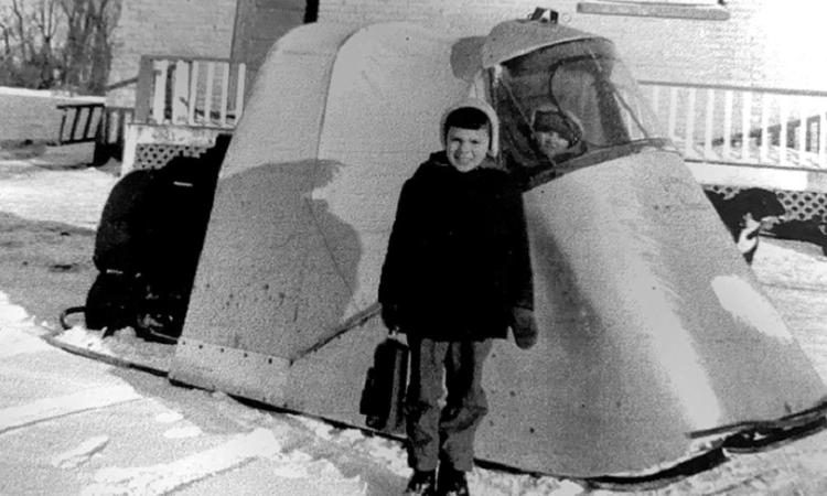 Many students contended with icy conditions to get to and from their one-room school. The lucky ones rode a luxurious carriage.