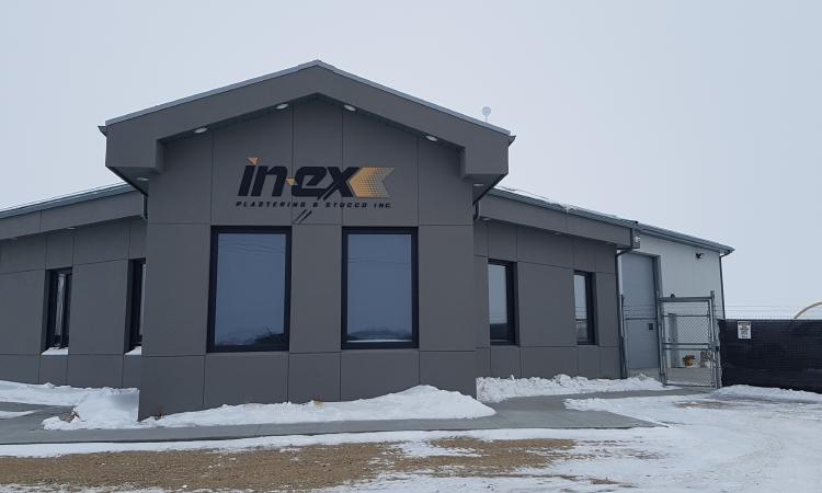 InEx’s building in Niverville’s business park.