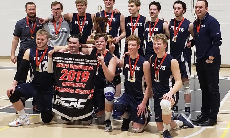 The Prov Pilots celebrate their unlikely but hugely satisfying upset victory.