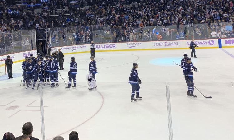 The Jets at Bell MTS Place.