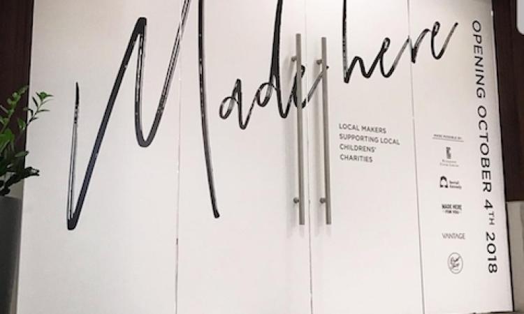 The Made Here store opened for business on Thursday, October 4.