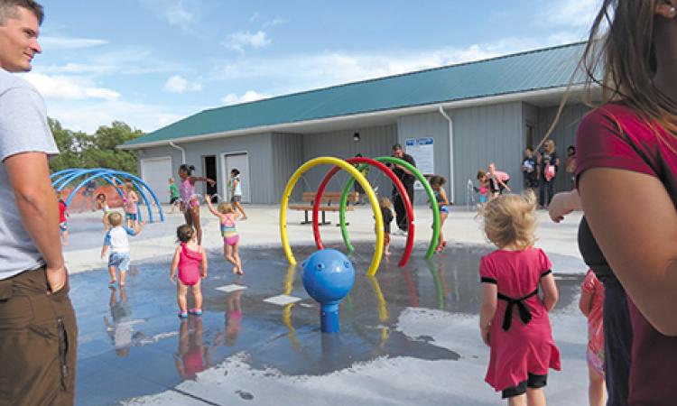 Although Niverville’s splash pad in Hespeler Park would ordinarily turn on the taps around June 1, it’s currently unknown when exactly the pad will open for the summer of 2018